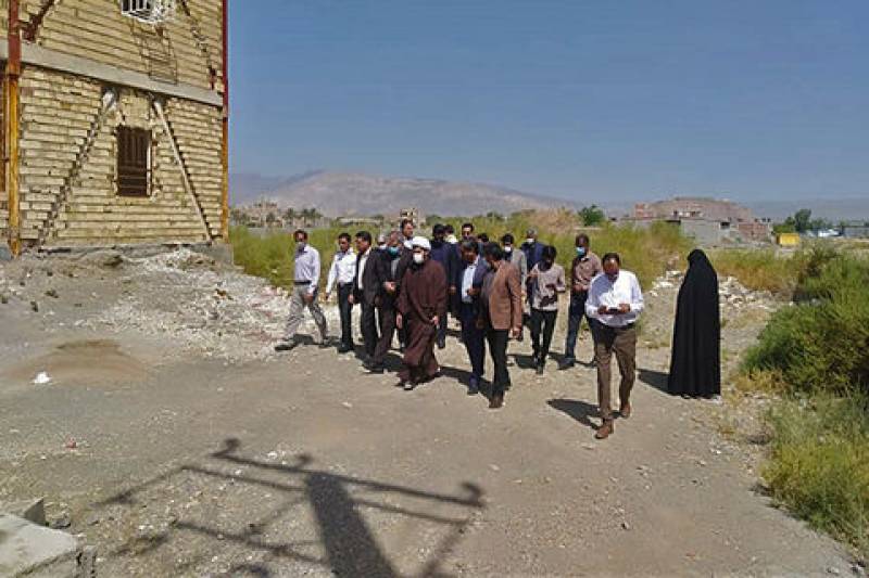 بازدید معاون وزیر راه و شهر سازی از پروژه های در دست اقدام شهر کهنوج